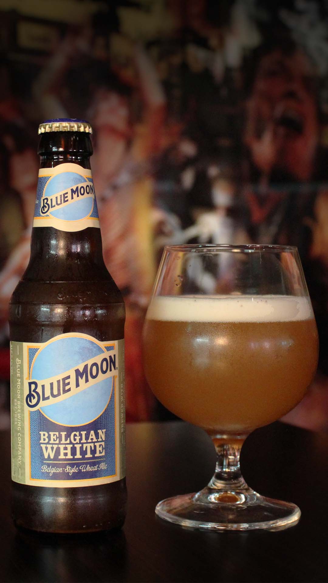 Bier Marke Bluemoon