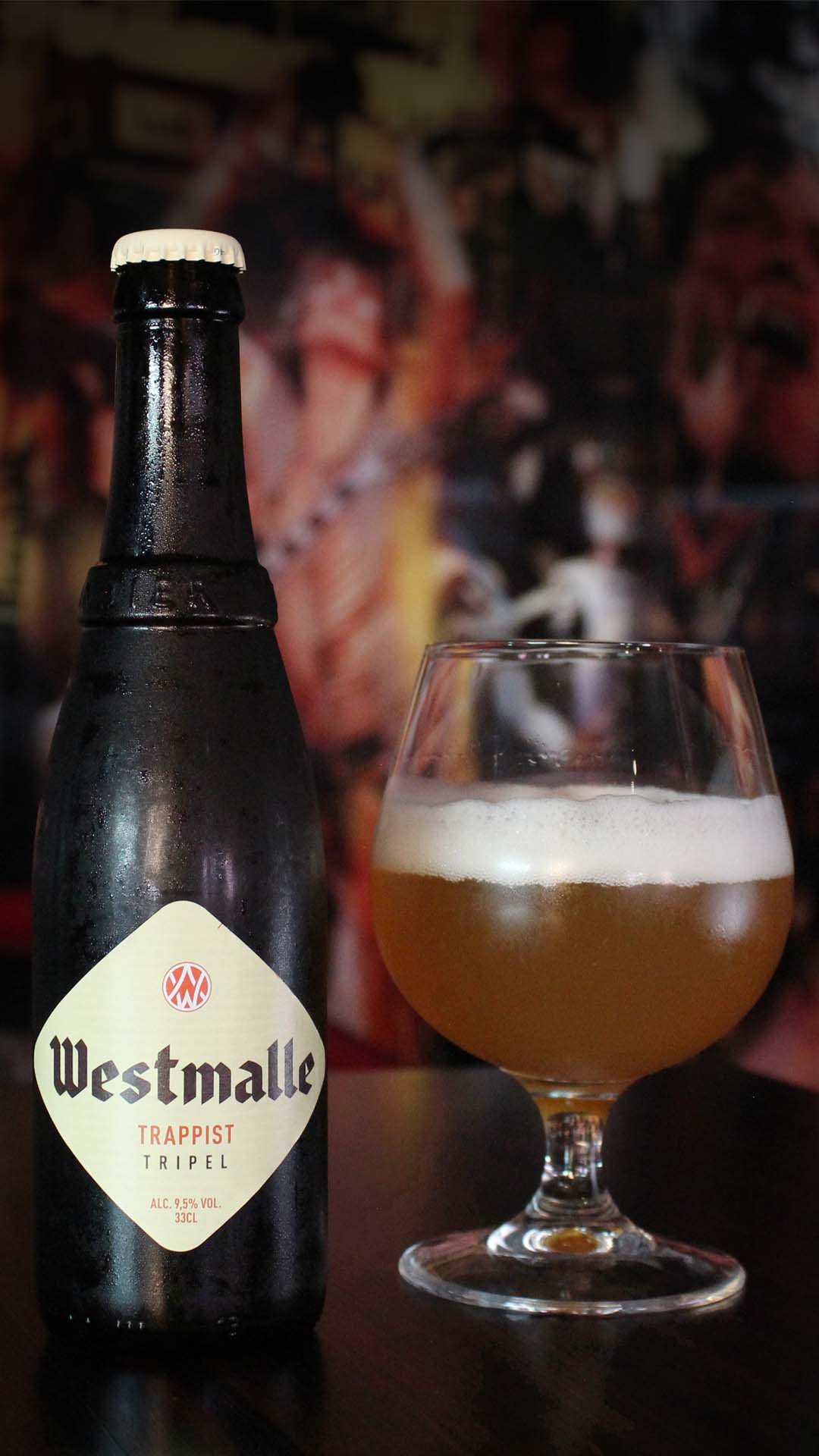 Bier Marke Trappistenbier Westmalle